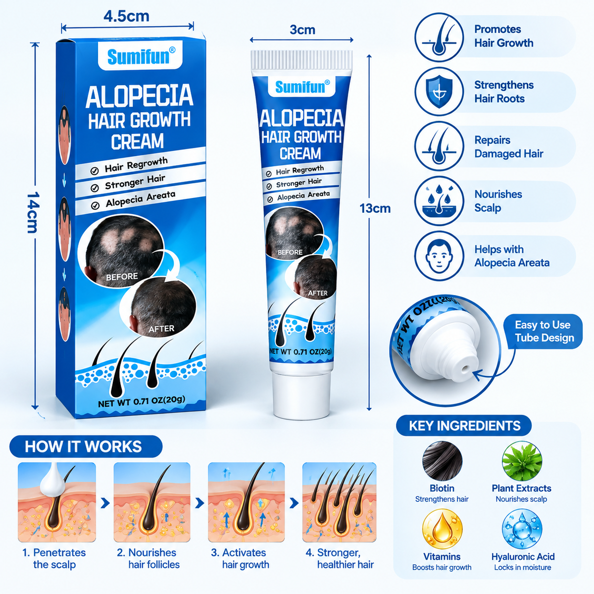 Sumifun - Hair Growth Cream